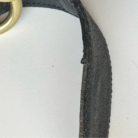 VTG Coach Y2K Soho Legacy Black Leather Brass Buckle Shoulder Bag Flap Purse Box - Picture 8 of 16